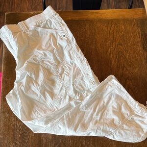 NWT Style & Co. White Cargo Pants 16 XL